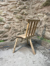 Load image into Gallery viewer, Cadair ffon Gymreig / Welsh stick chair