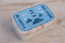 Load image into Gallery viewer, Yr hyn a gwymp, nid yw'n orffenedig: Blwch Matsus / What Falls Is Not Finished: Matches Box