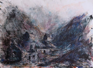 Ar ôl Chwarel Cwm Orthin (Lluniad) / After Cwm Orthin Quarry (Drawing)