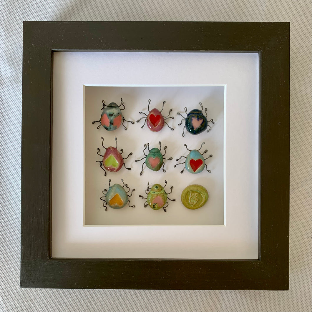 Pryfaid cariad / Love jitter bugs