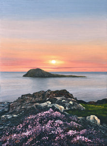 Machlud dros Enlli / Sunset over Enlli