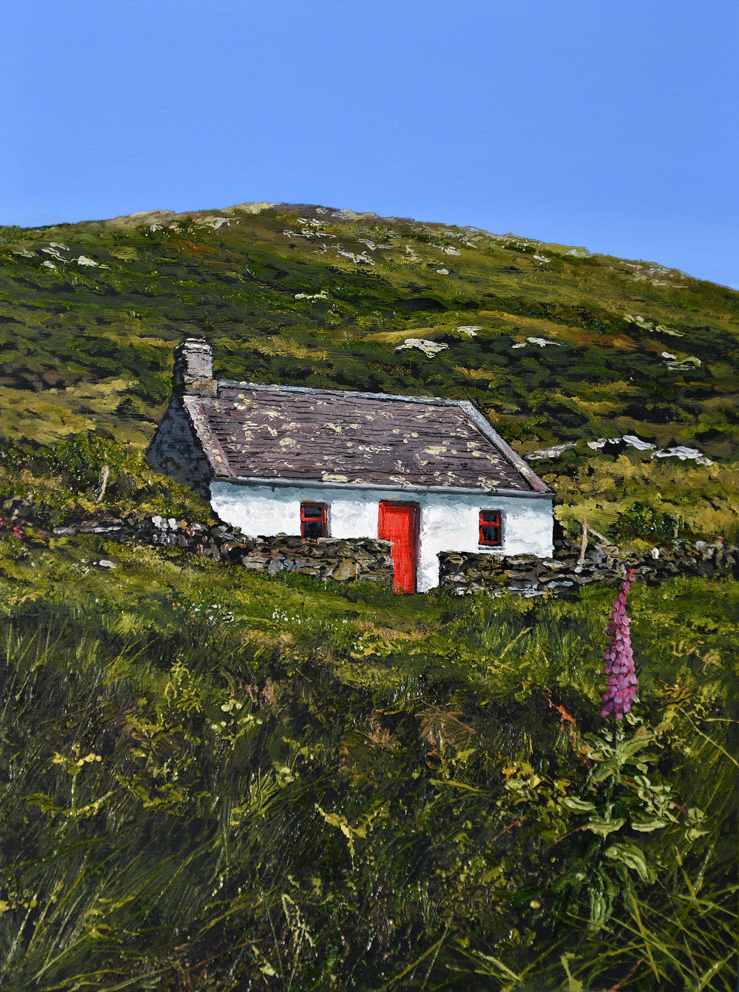 Carreg Bach, awyr las / Carreg Bach, blue sky