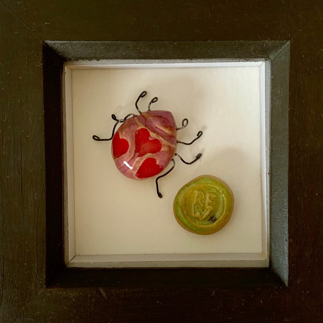 Clarissa, y chwilen gariadus / Clarissa, the love lady beetle