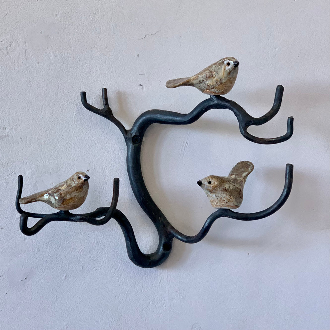Brigyn llawn o adar bach brown / A twig full of Little Brown Jobs