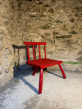 Load image into Gallery viewer, Cadair goch / Red chair
