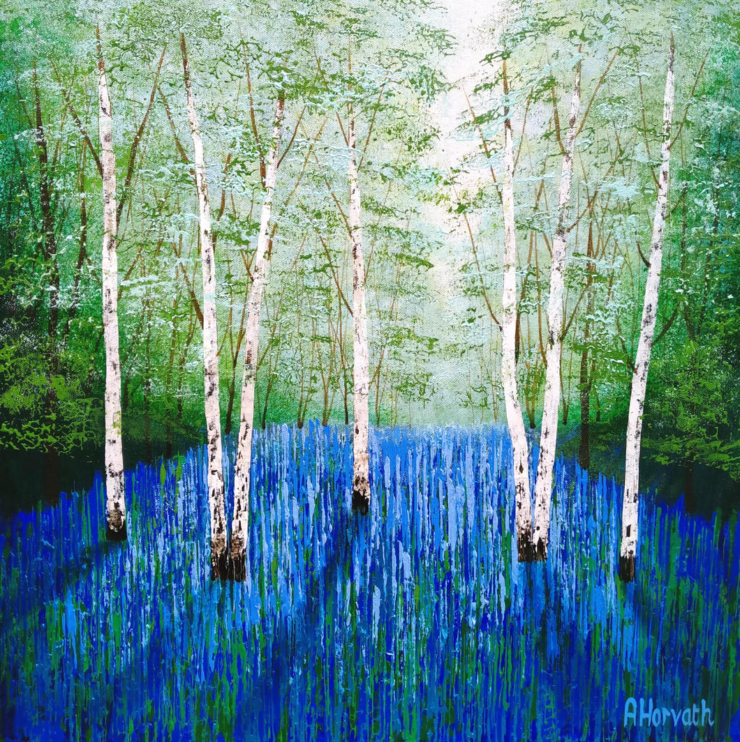 Coed Bedw Glas / Birch Wood Blue