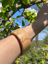 Load image into Gallery viewer, Breichled ffawydd ddisgynedig #1 / Bangle fallen beech #1
