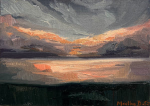 Cyfnos fioled / Violet dusk
