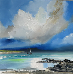 Wedi Angori ar Arfordir Tawel / Docked on Tranquil Shores