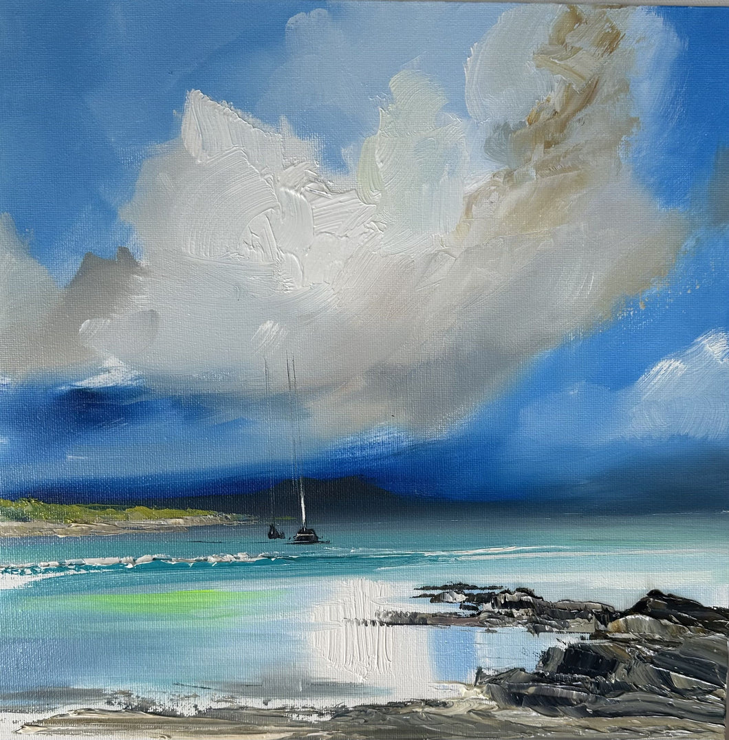 Wedi Angori ar Arfordir Tawel / Docked on Tranquil Shores