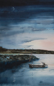 Hwyrnos ym Mae Dingle / Dusk at Dingle Bay