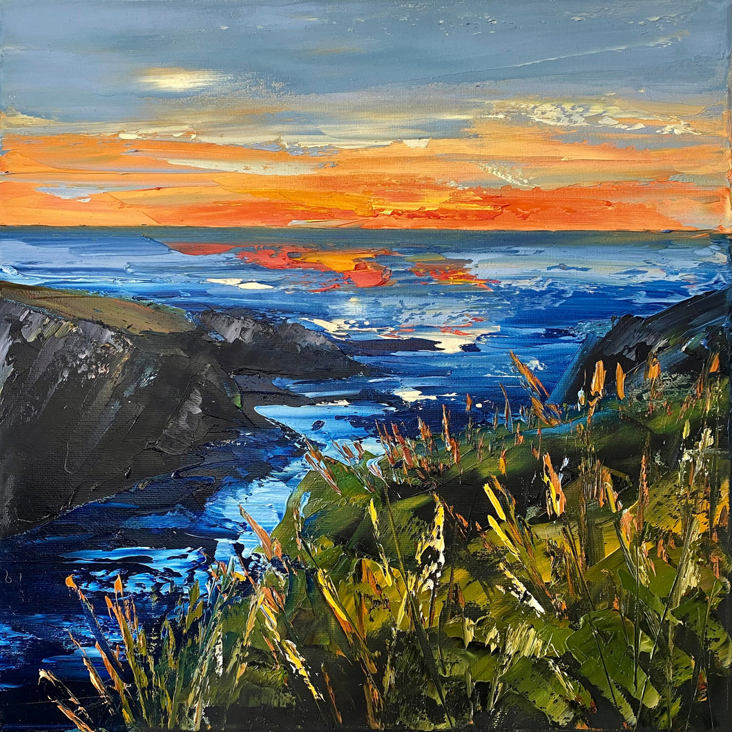 Machlud, Gwbert / Sunset, Gwbert