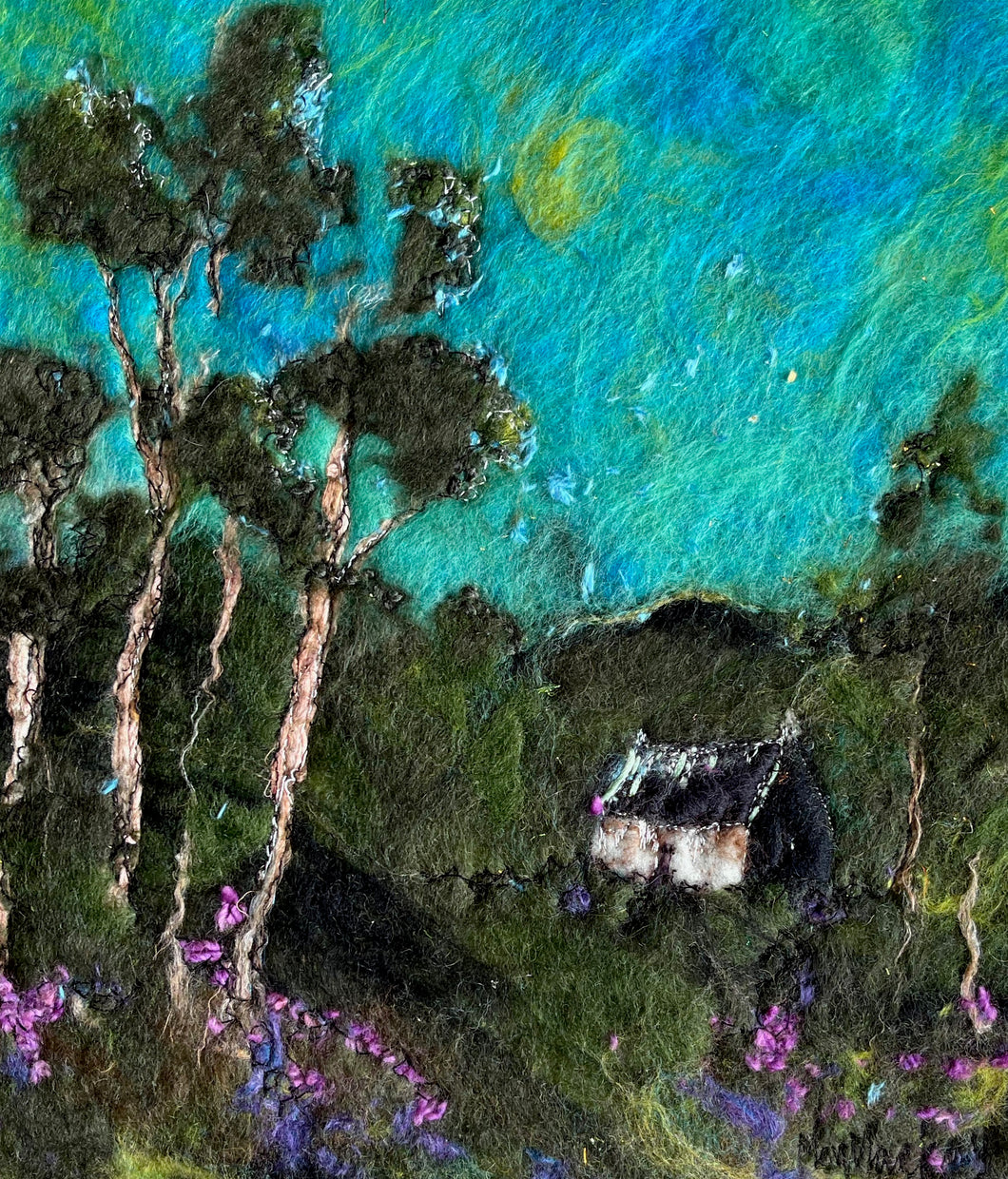 Glaswyrdd a Phalalwyfen / Turquoise and Lime