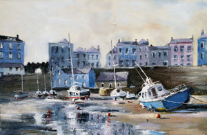 Golau’r Bore, Harbwr Dinbych y Pysgod / Morning Light, Tenby Harbour