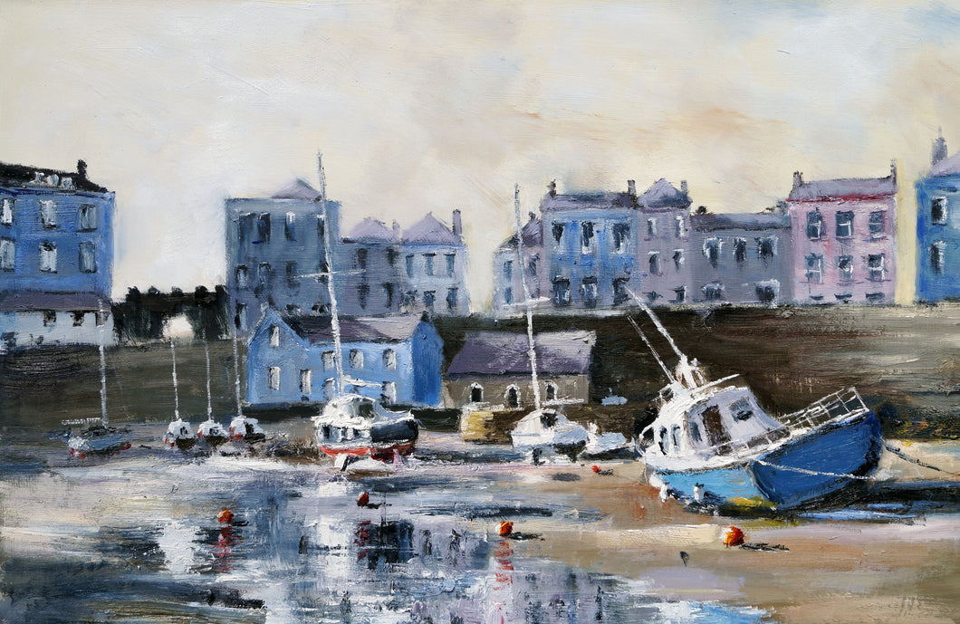 Golau’r Bore, Harbwr Dinbych y Pysgod / Morning Light, Tenby Harbour