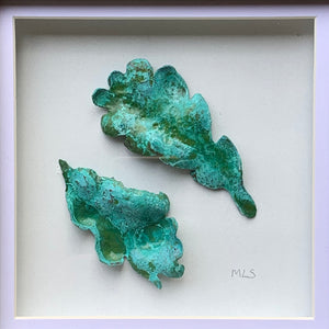 Dail Derw, Pâr / Oak Leaves Pair