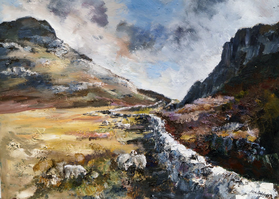 Hen Lwybr Porthmyn yn y Rhinogydd / Old Drover’s Track in the Rhinogs