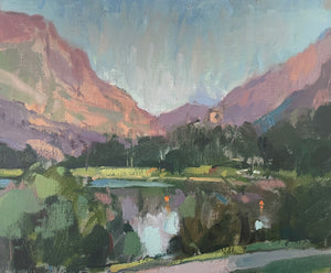 Golau Pinc, Llanberis / Pink Light, Llanberis