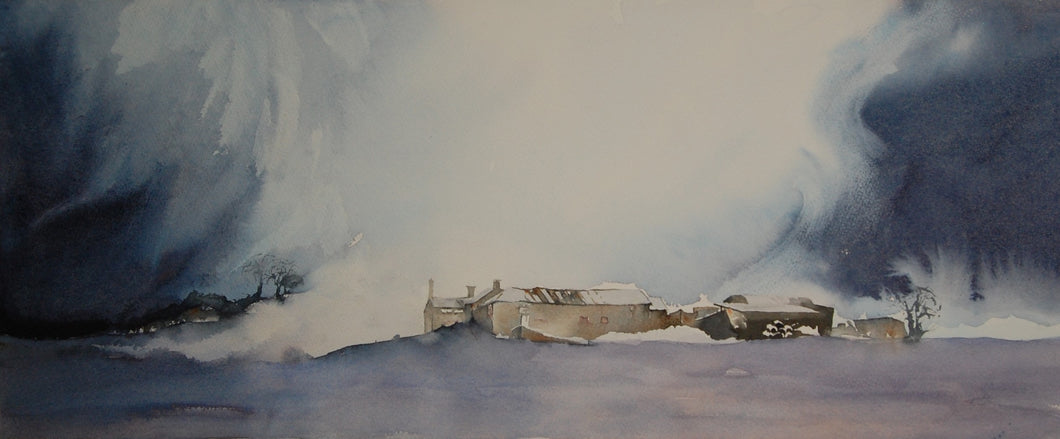 Storm Eira Dros Cildaugoed / Snow Squall Over Cildaugoed
