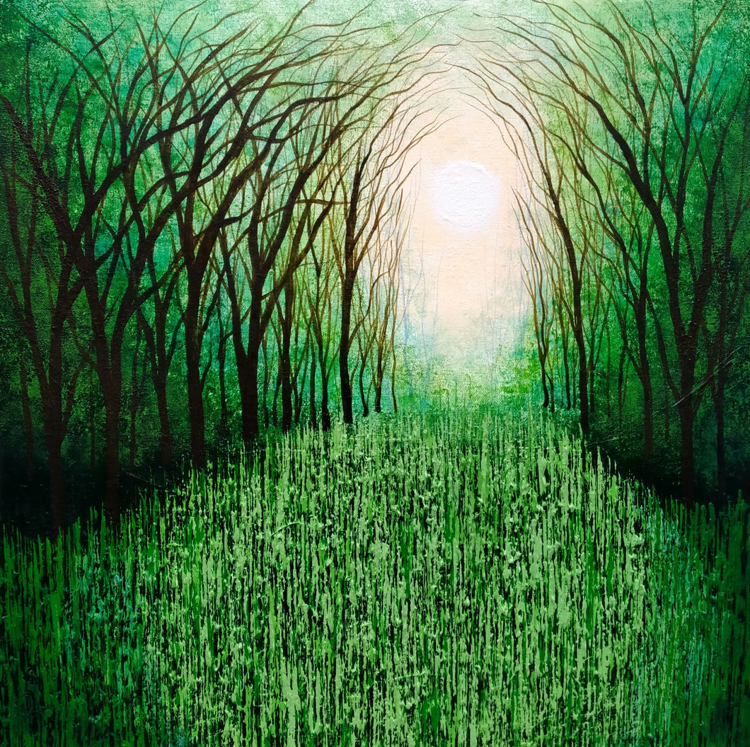 Coed Gwyrd Blith Draphlith / The Tangled Emerald Wood