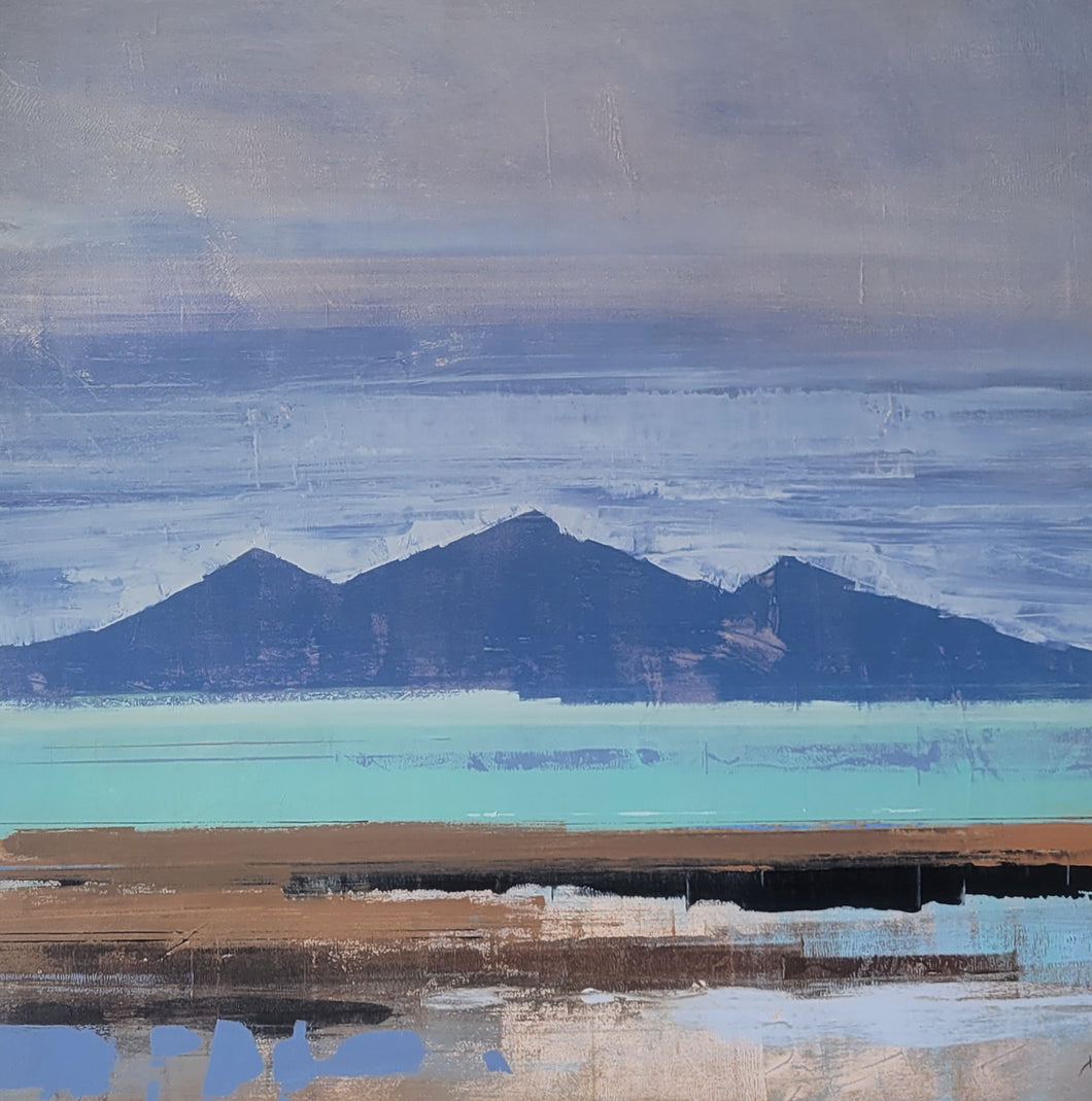 Yr Eifl o Draeth Niwbwrch / Yr Eifl from Newborough Beach